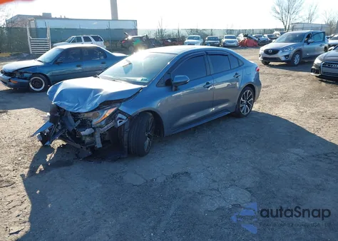 2020 Toyota Corolla Se из США, поврежденный, VIN 5YFP4RCE6LP017801